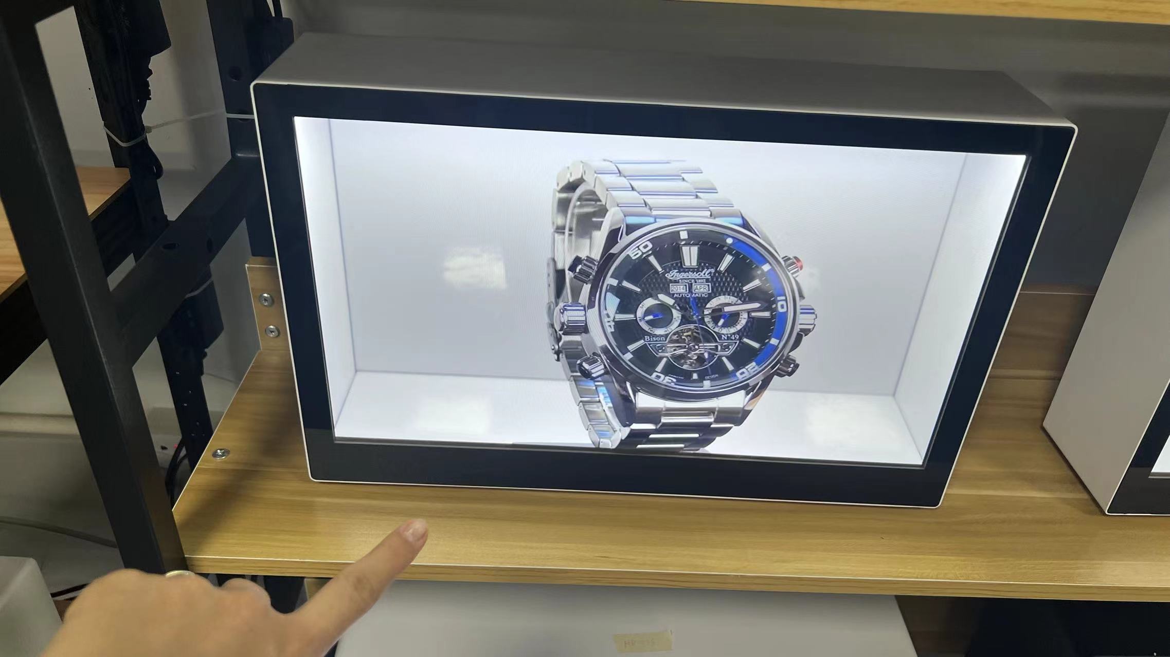 13.3-98 inches transparent holo box multi touch